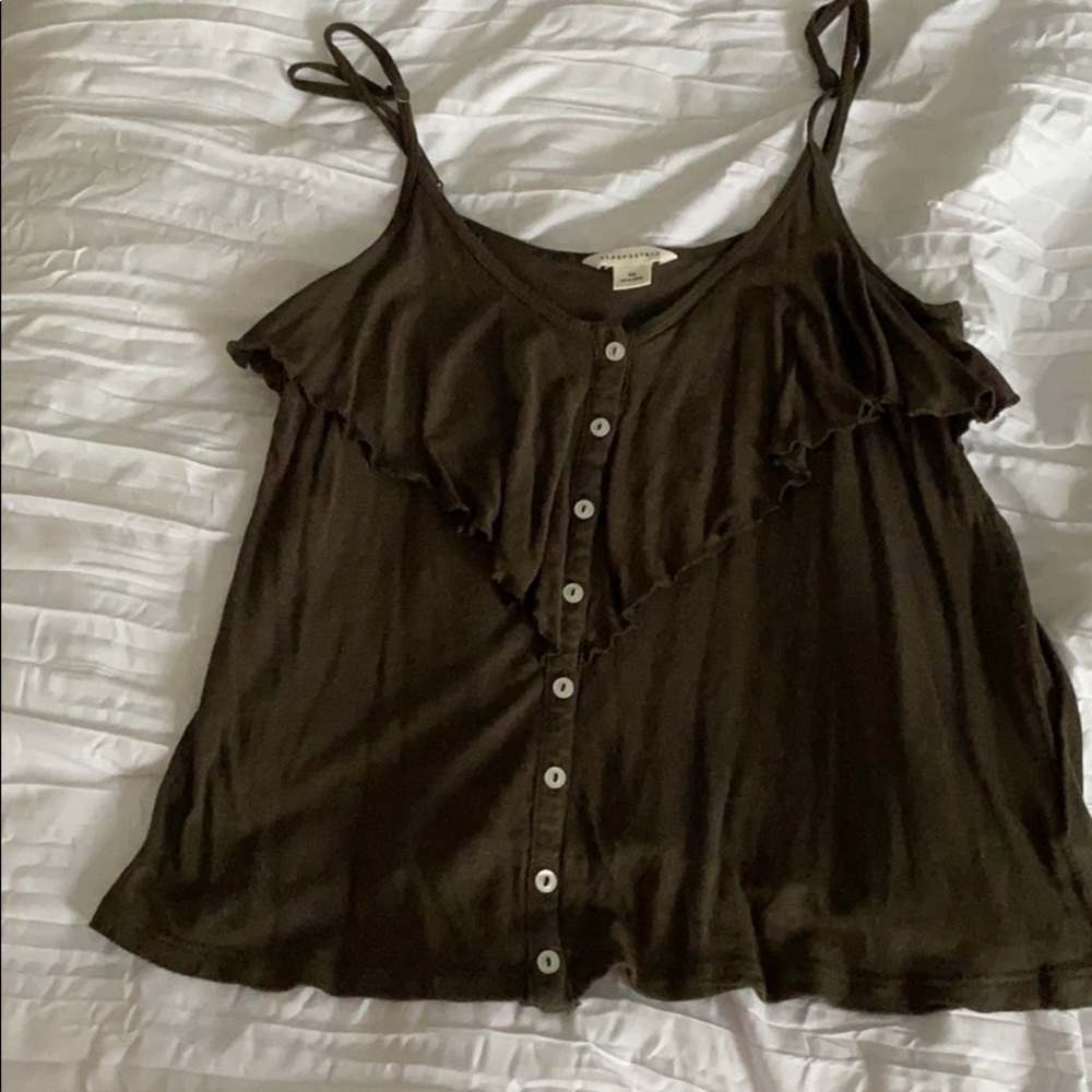 Button-up fringe tank